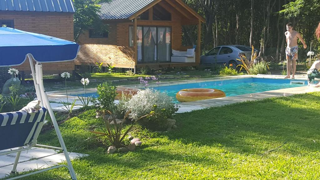 Piscina Privada Y La Atencion Personalizada De Nestor Cabana El Druida